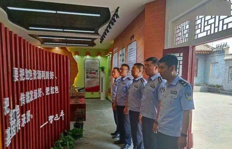 合阳公安开展建党100周年系列活动