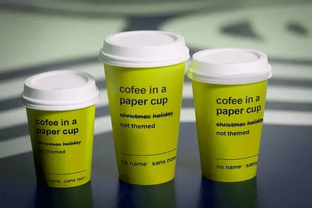 cofee in a paper cup  译为:装在一个纸杯里的咖啡 超强营销王者!