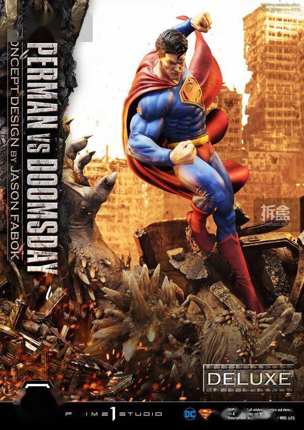 prime1studio13dc漫画超人大战毁灭日雕像