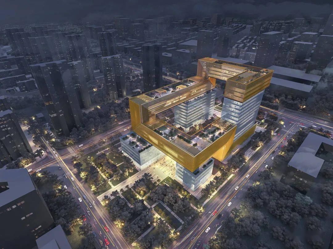nbbj新作丨韩亚银行新总部设计方案_建筑