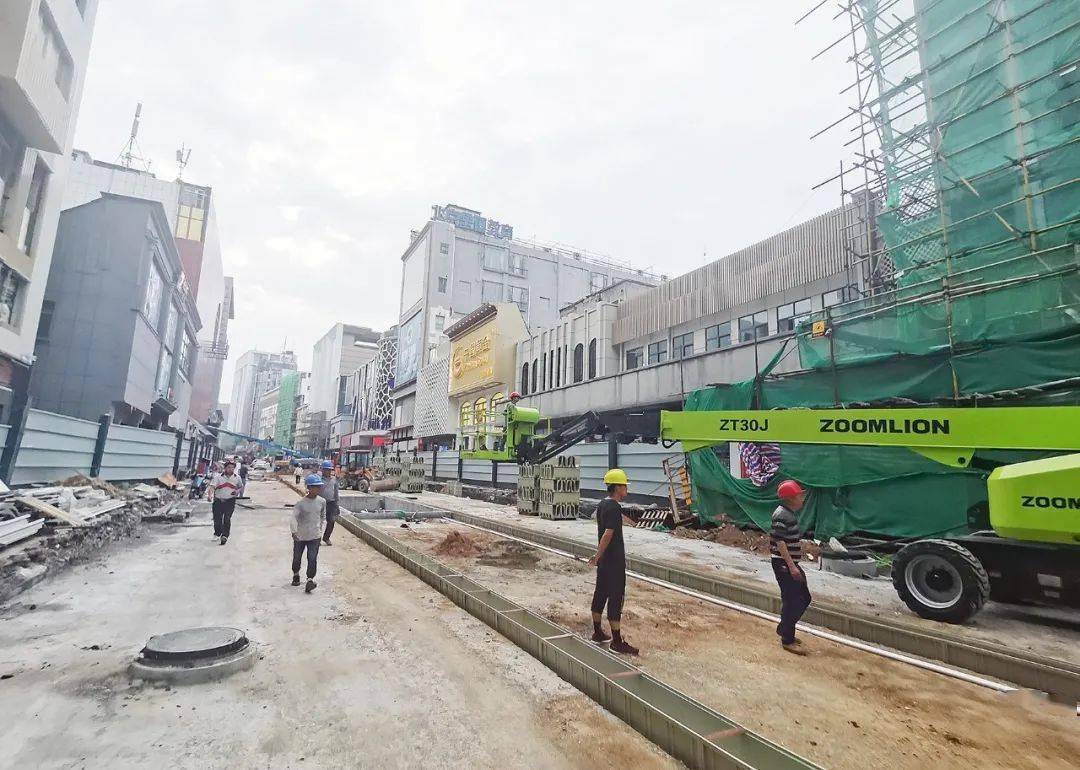 中天街改造:快了快了,马上就好