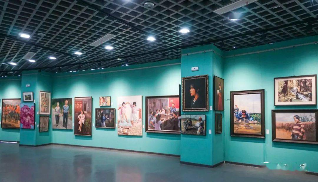参观上饶美术馆随拍