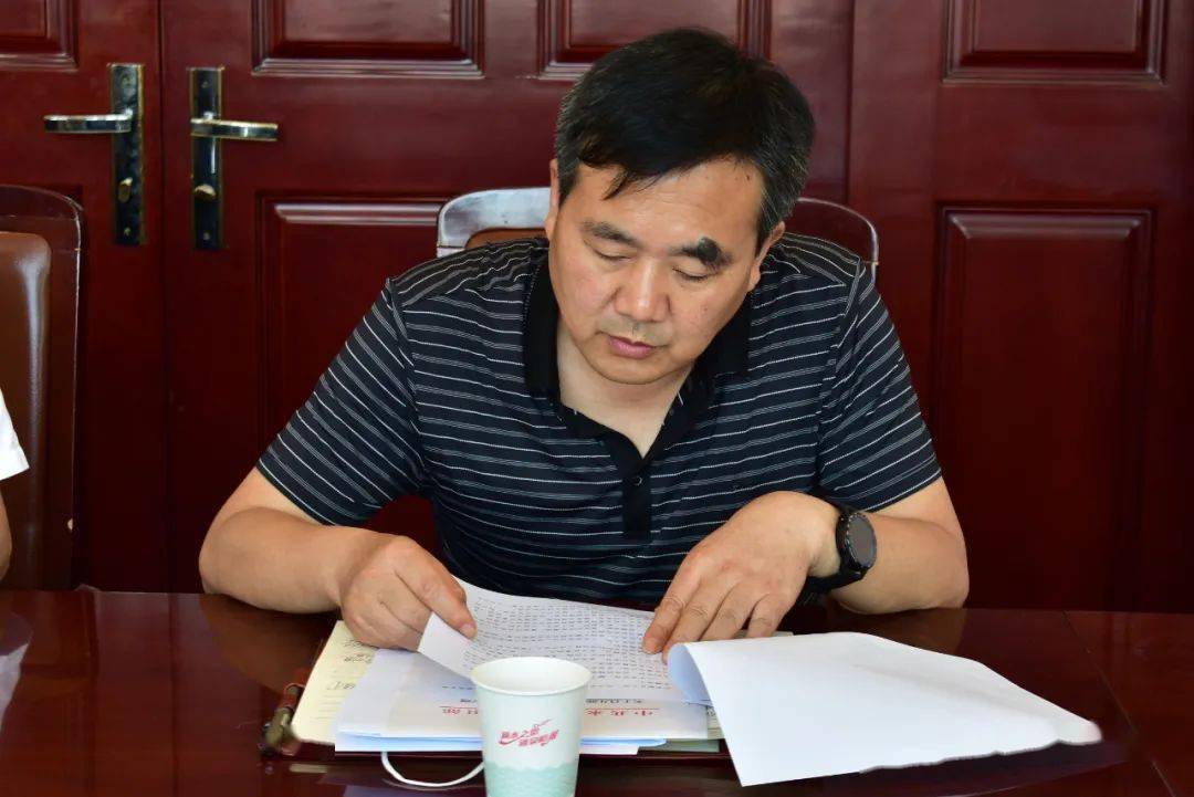 永寿县委组织部召开党史学习教育专题组织生活会