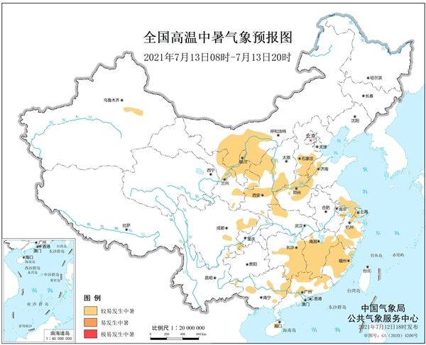 健康氣象預報 上海廣東等19省區市較易發生中暑 Yzz電玩攻略站