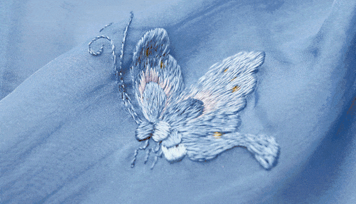 震撼太精致了1根绣线分成40根她用42天绣出百年之鼎惊艳全场