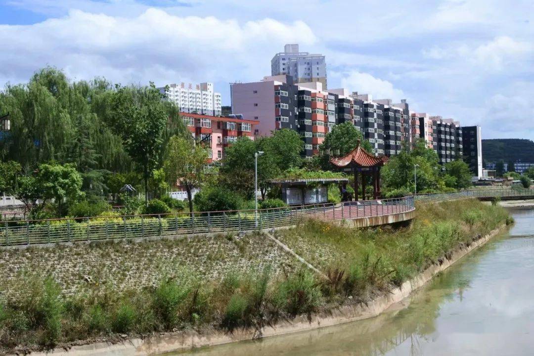 铜川印台漆水河岸好风光