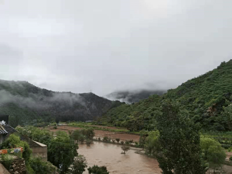 云雾|多图！白云深处有人家，雨后怀柔深山现云海奇观