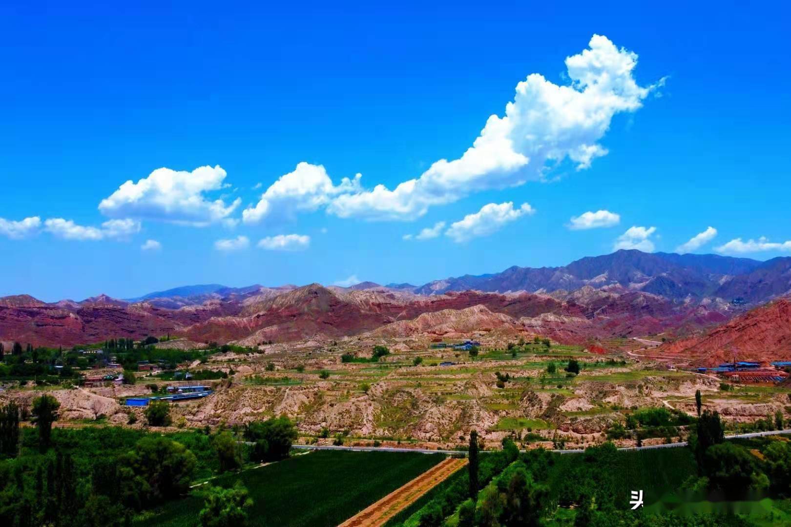 夏日的唐汪川景色也很美