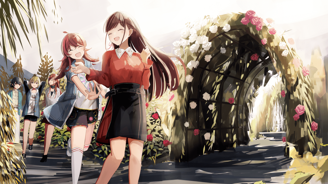 一周漫游壁纸对着屏幕傻笑的二次猿又增加了