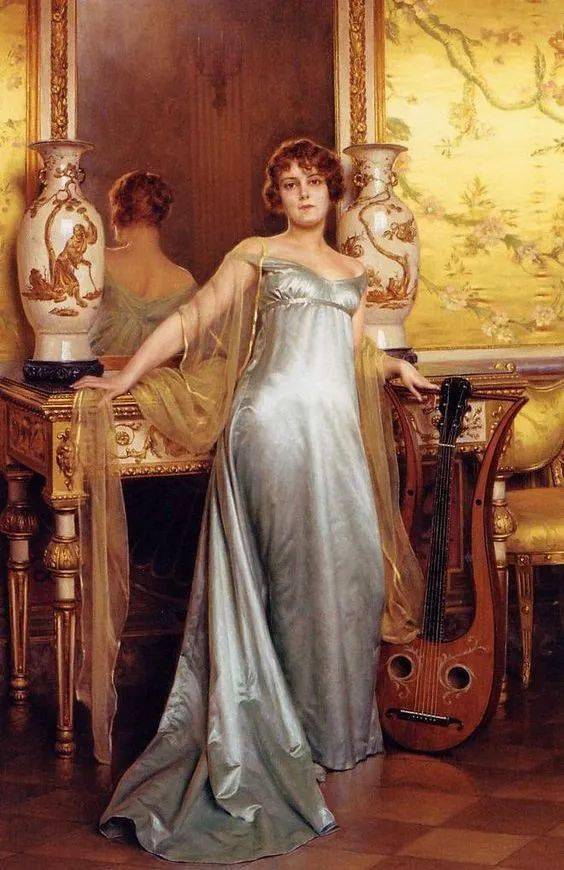 欧洲|200多年了,简·奥斯汀最爱的美裙依旧经典!胸以下全是腿靠它了