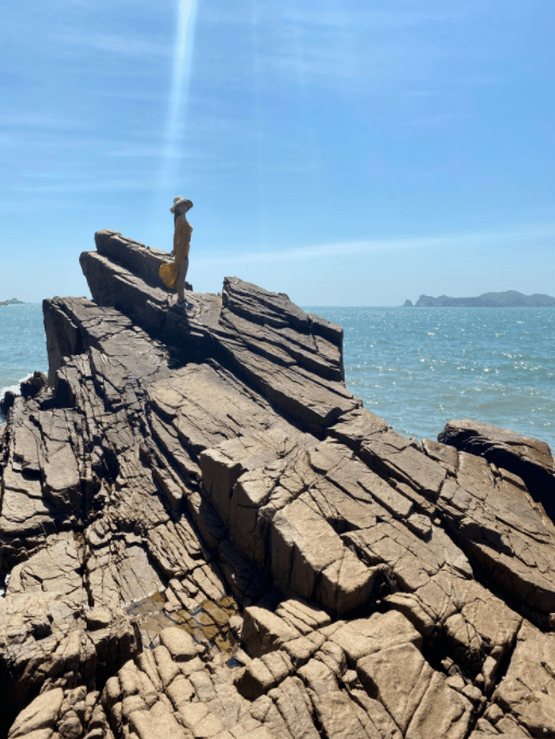 中央戲劇學院美女來霞浦四礵列島發出這樣的感嘆