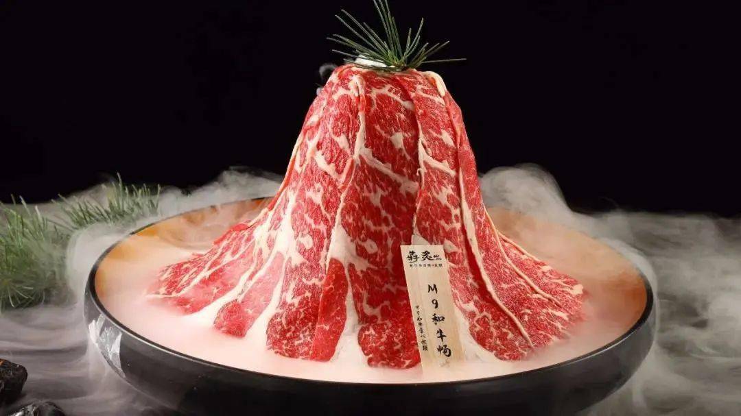 新鲜m3~m9的和牛任性涮,以锅会友以肉续命~_美味