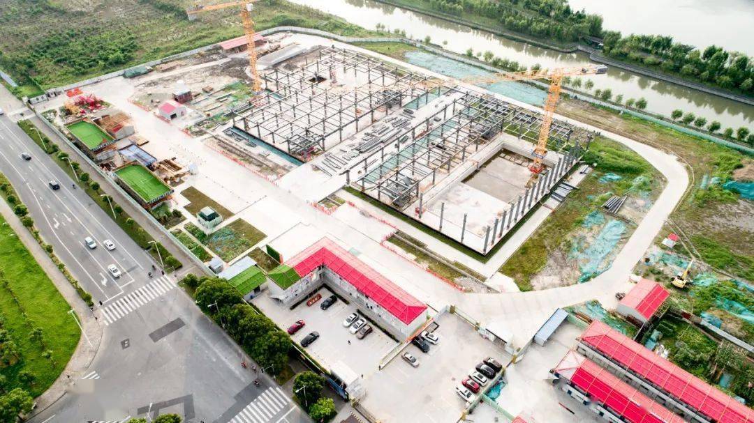 杨行体育中心华二高中宝山校区这些在建项目最新进展来了