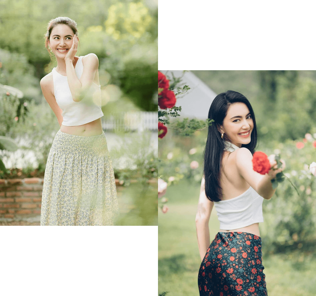 上衣|泰式美人Mai的夏日穿搭，你确定不想学？