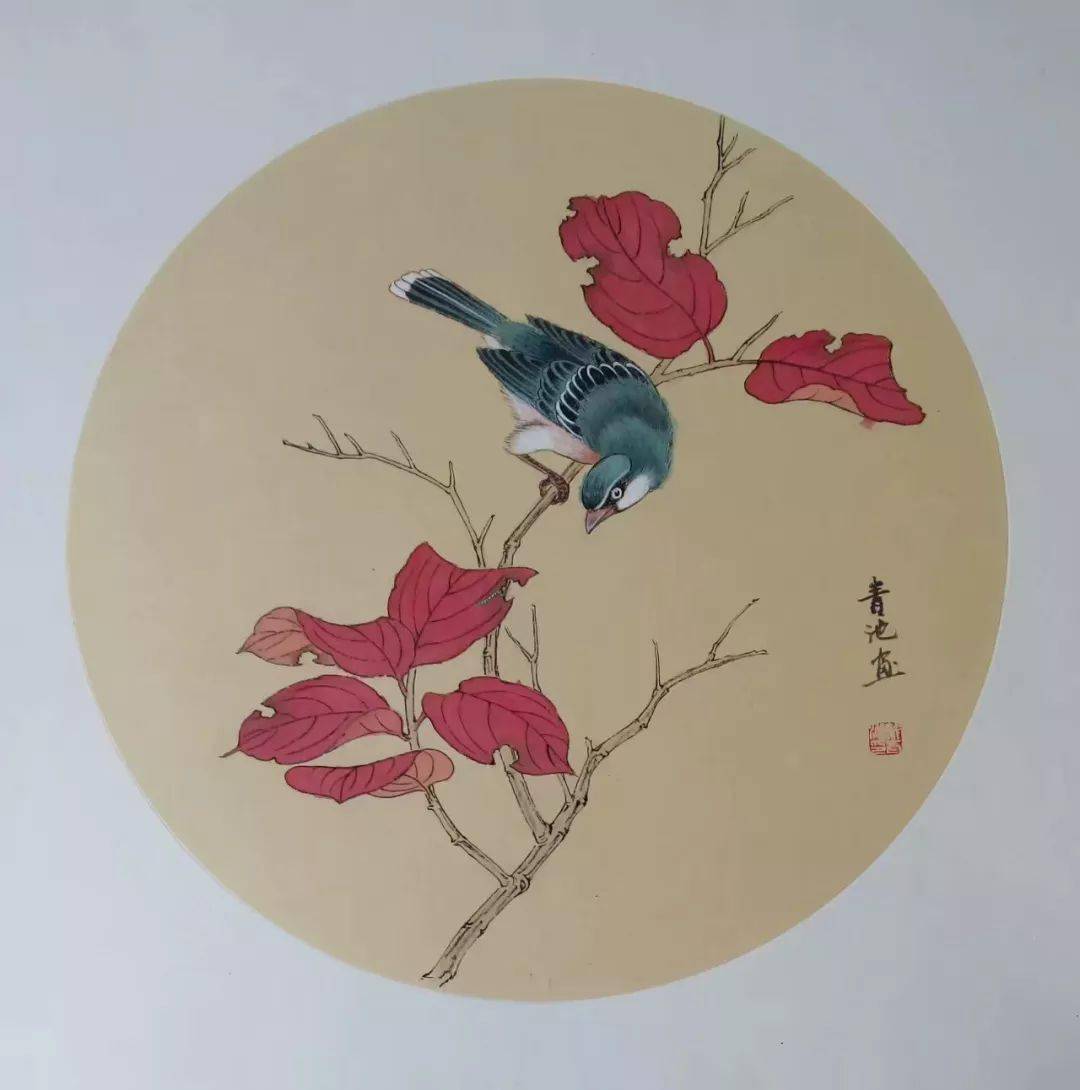 花鸟小品50幅清新动人