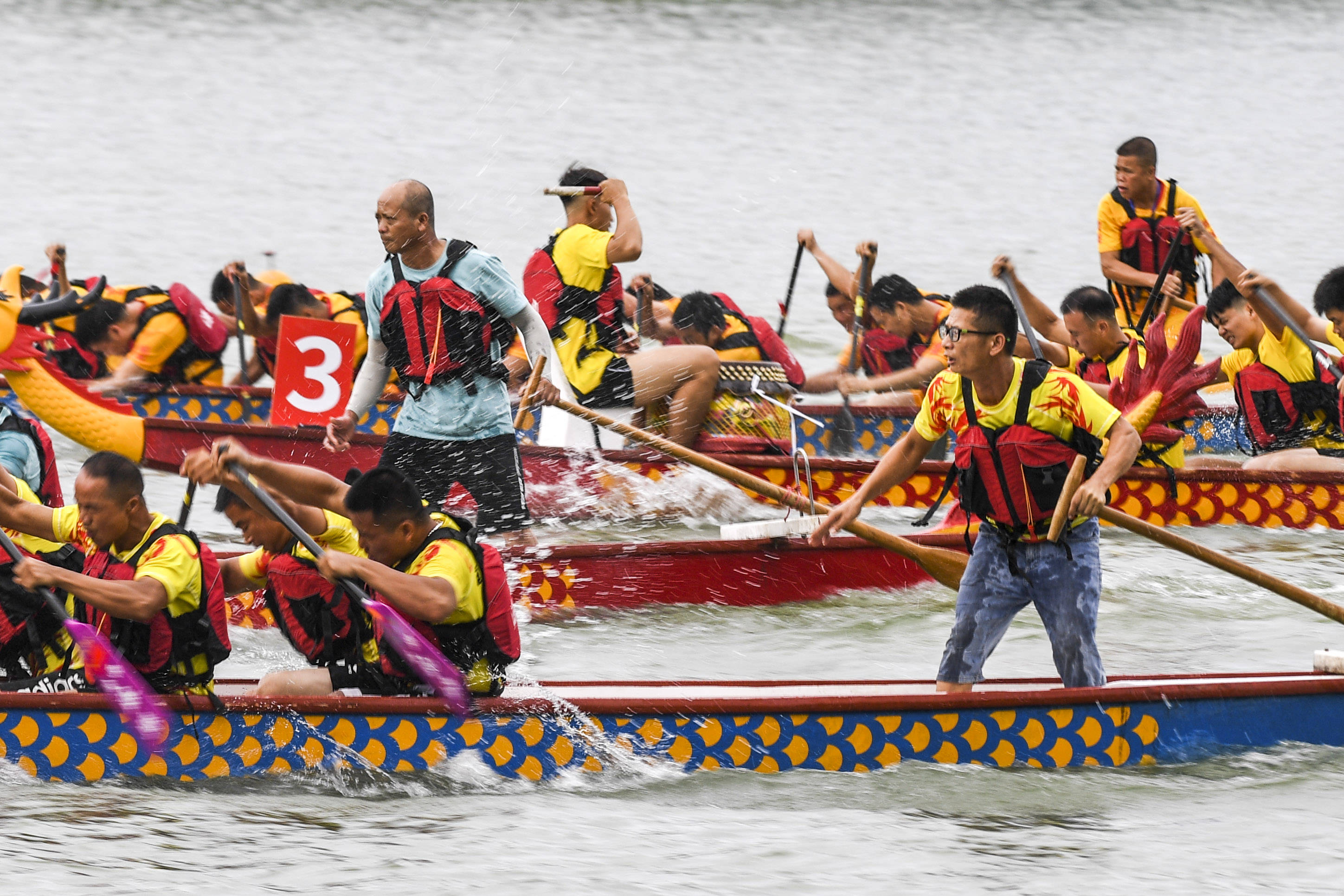 2021年南宁龙舟公开赛开赛