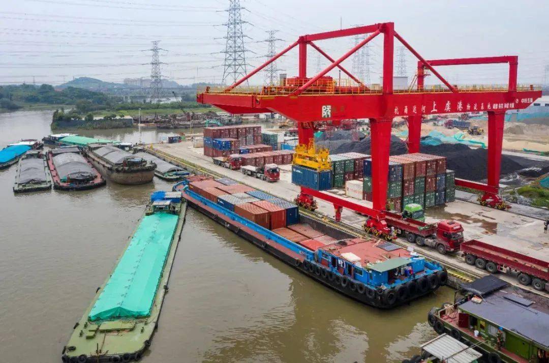 红色水运荡漾绿色新发展上虞进入水运复兴黄金时代