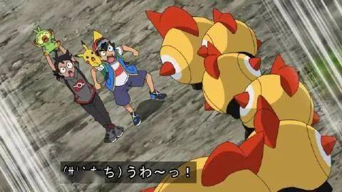 原因是小豪自己的敲音猴跑去招惹列阵兵,生气的列阵兵准备攻击小智和