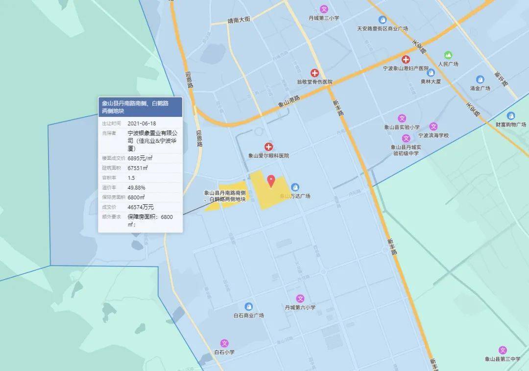 好地日報719寧波象山縣掛牌1宗宅地泰谷建築競得杭州淳安縣商住地