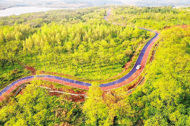 宜城26公里彩色路 映衬村民多彩生活