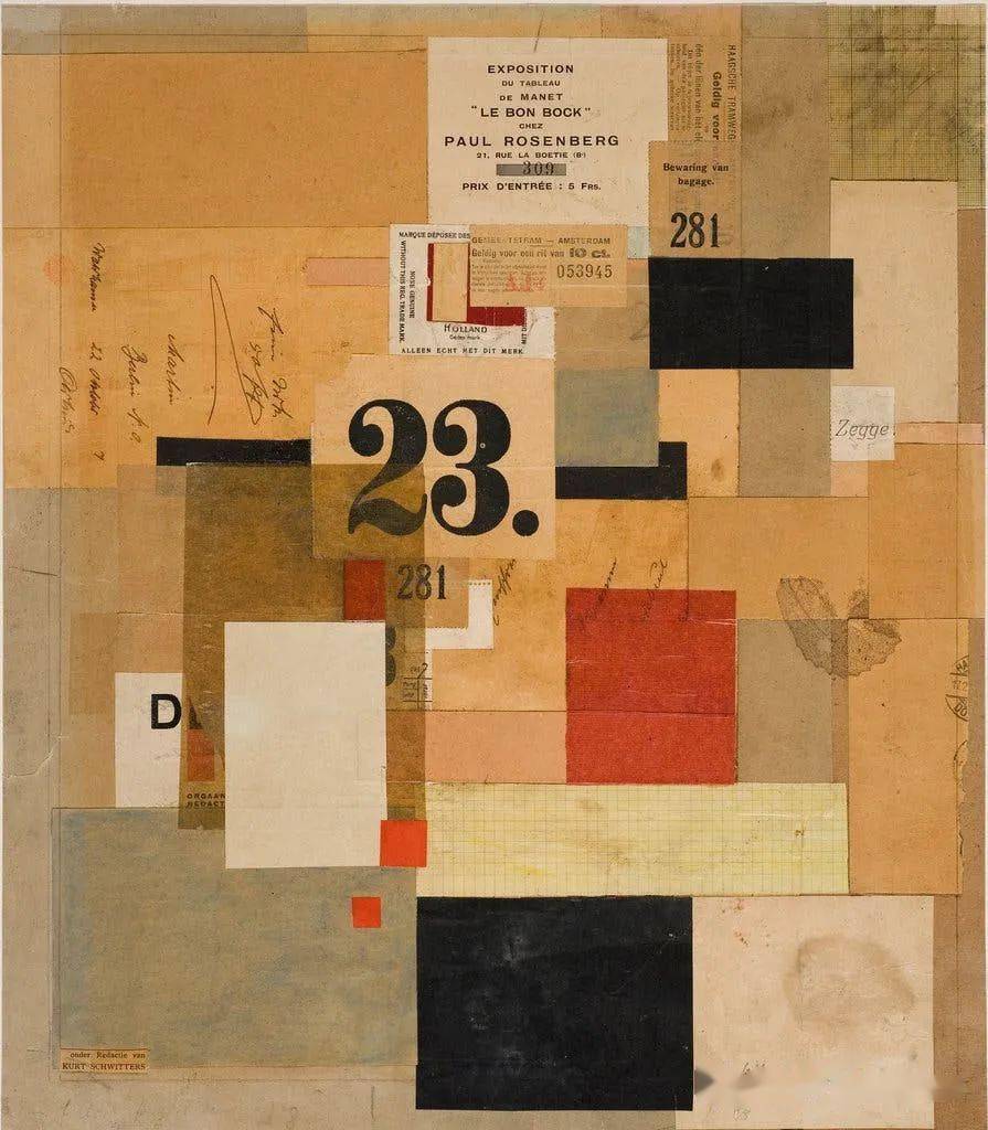绘画欣赏——kurt·schwitters