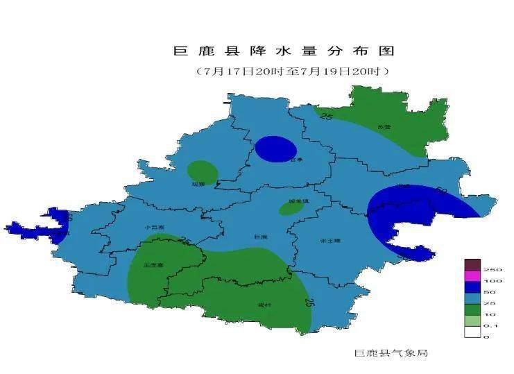 今夜巨鹿县再迎强降雨
