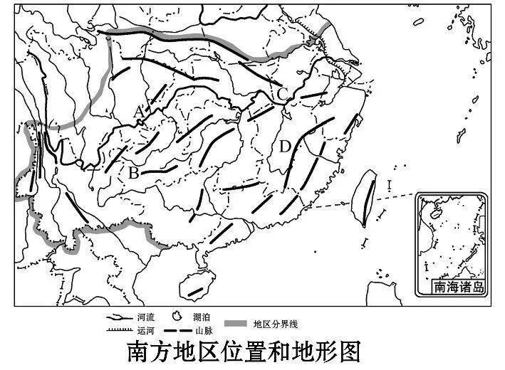 中国地图高清版大图（高中地理超清版54幅中国地图）-图37