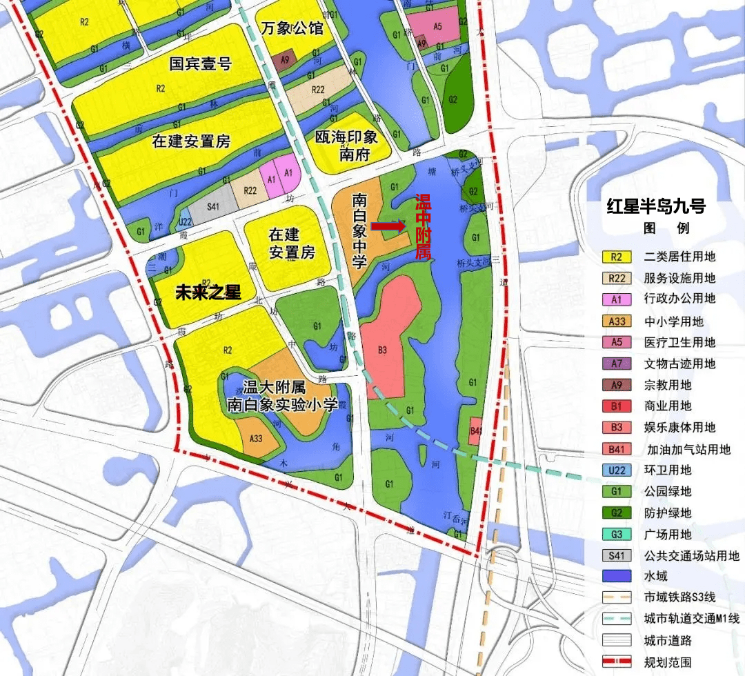 温州南湖新城规划图图片