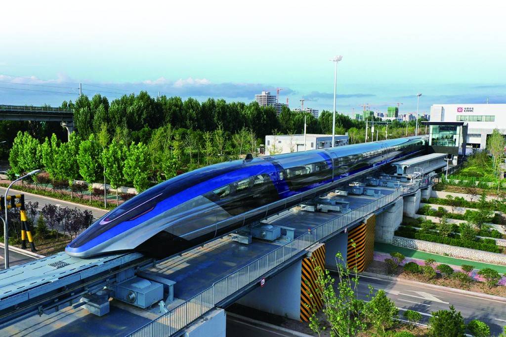 600公里时速磁悬浮列车有多快