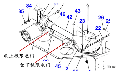 cessna 172襟翼机械支撑结构cessna 172飞机襟翼在操纵开关接通后由c