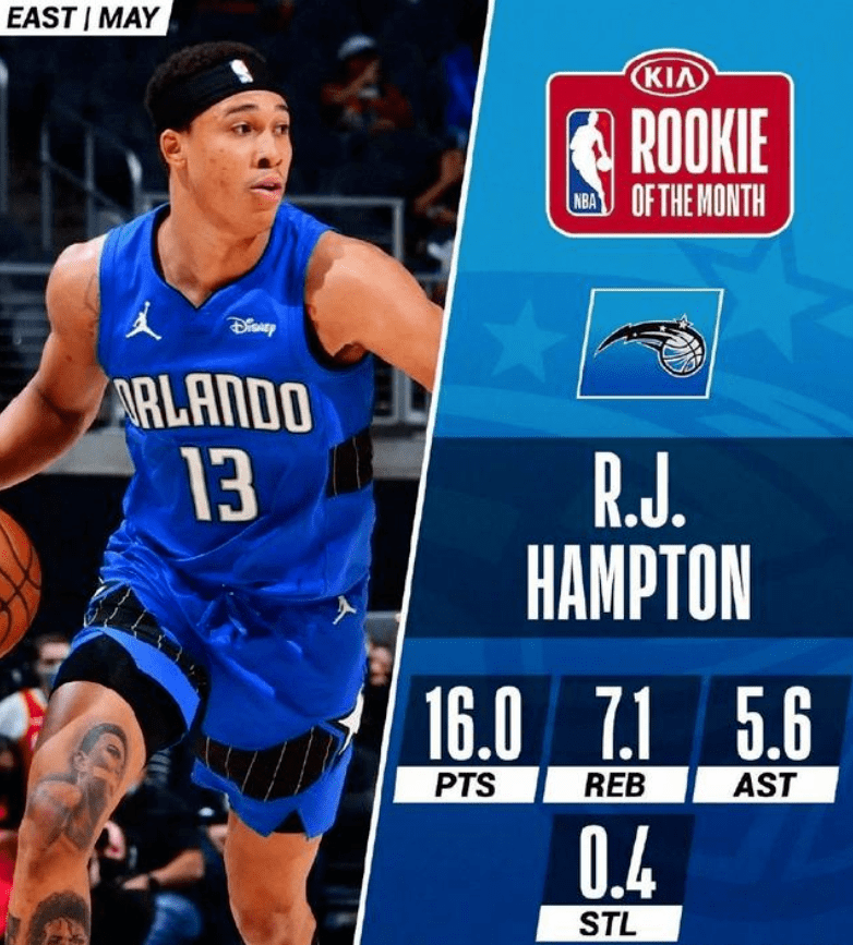 rj汉普顿这个慢三步太诡异了