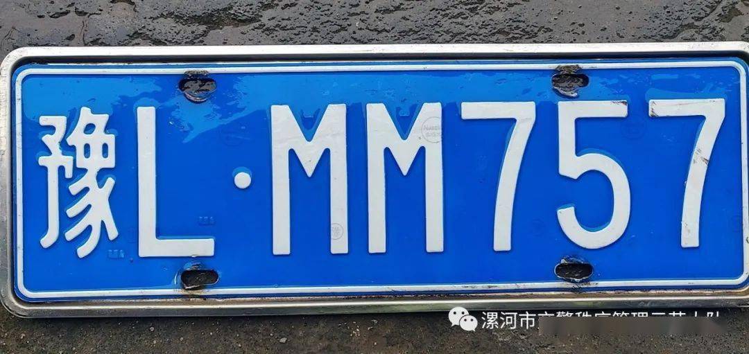 漯河人,快来看看有没有你的车牌