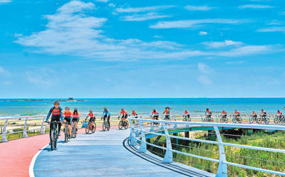 海边骑行_健身