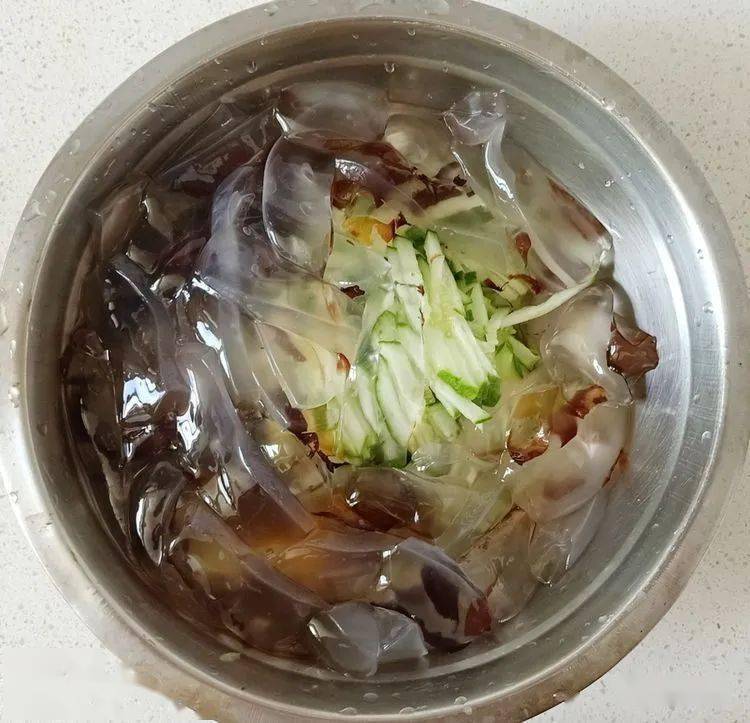 影像平谷:我家美食(63)凉拌鲜海蜇_水母