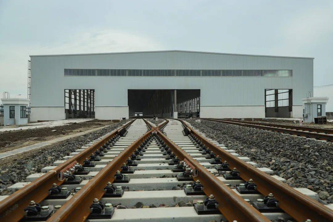 重磅南港港铁专用线竣工