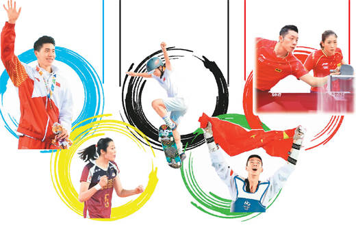 在本届奥运会上,中国体育健儿将在促进国际奥林匹克大家庭的团结和