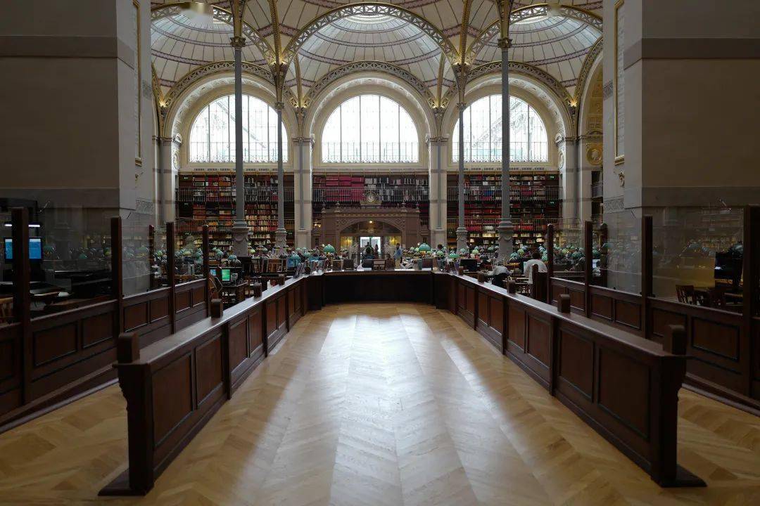 法国国家图书馆 2017如果说埃及亚历山大图书馆以及奥利地维也纳皇家图书