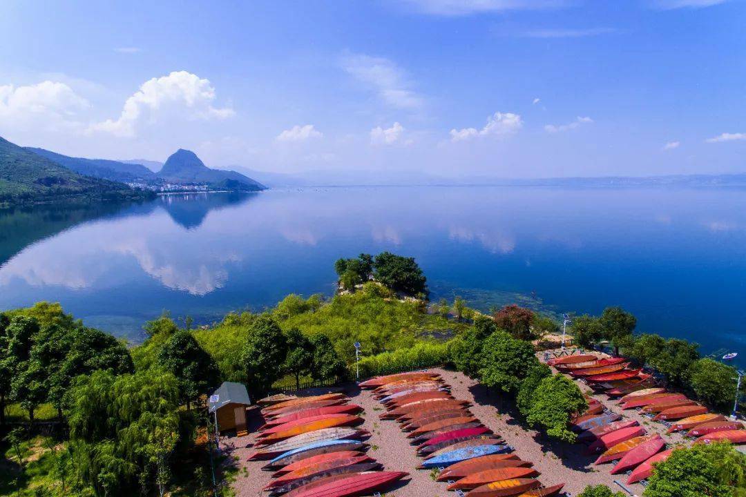 抚仙湖照片 风景图片图片