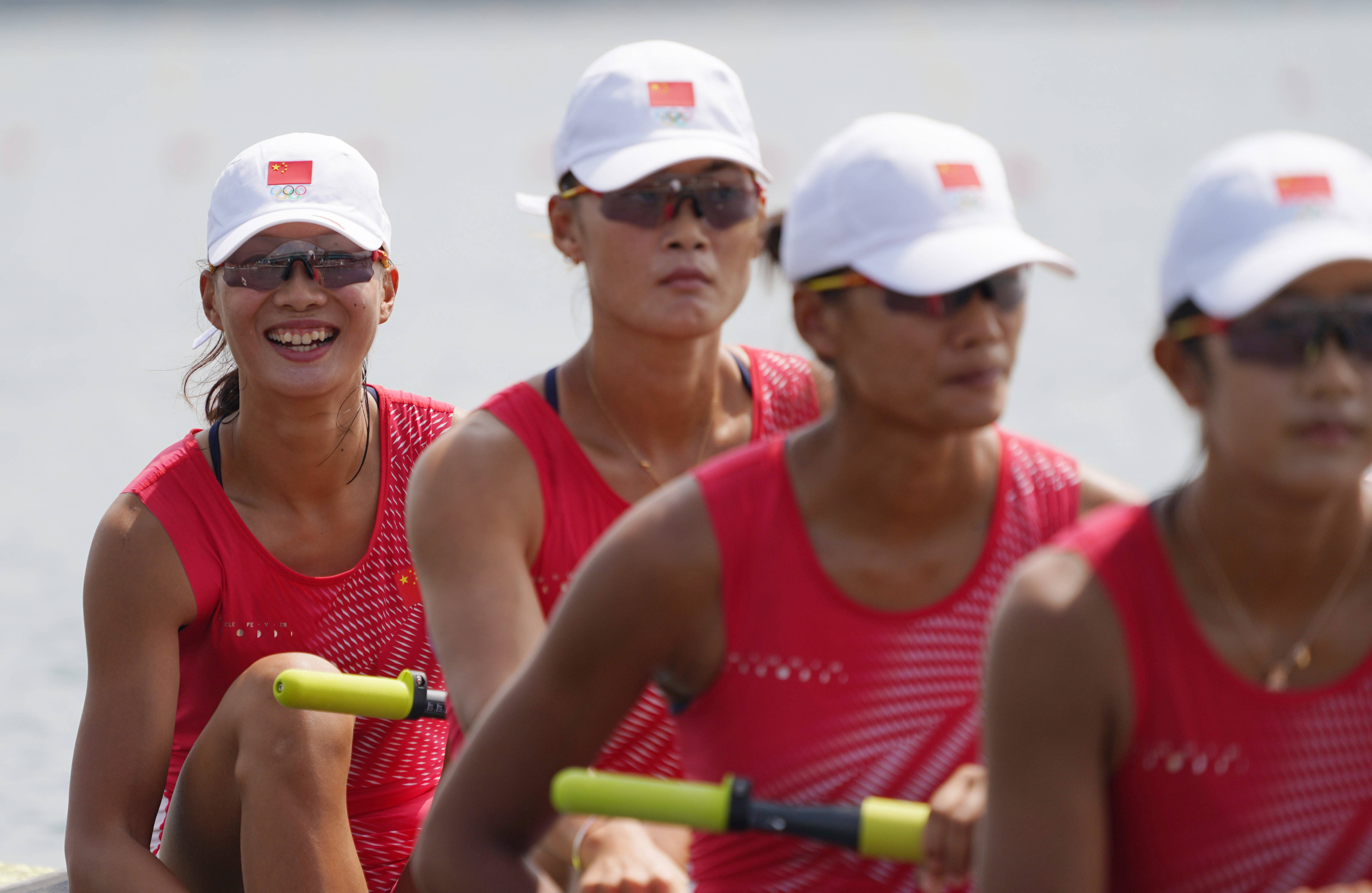 赛艇——女子四人单桨：中国队获得第五名 新华社