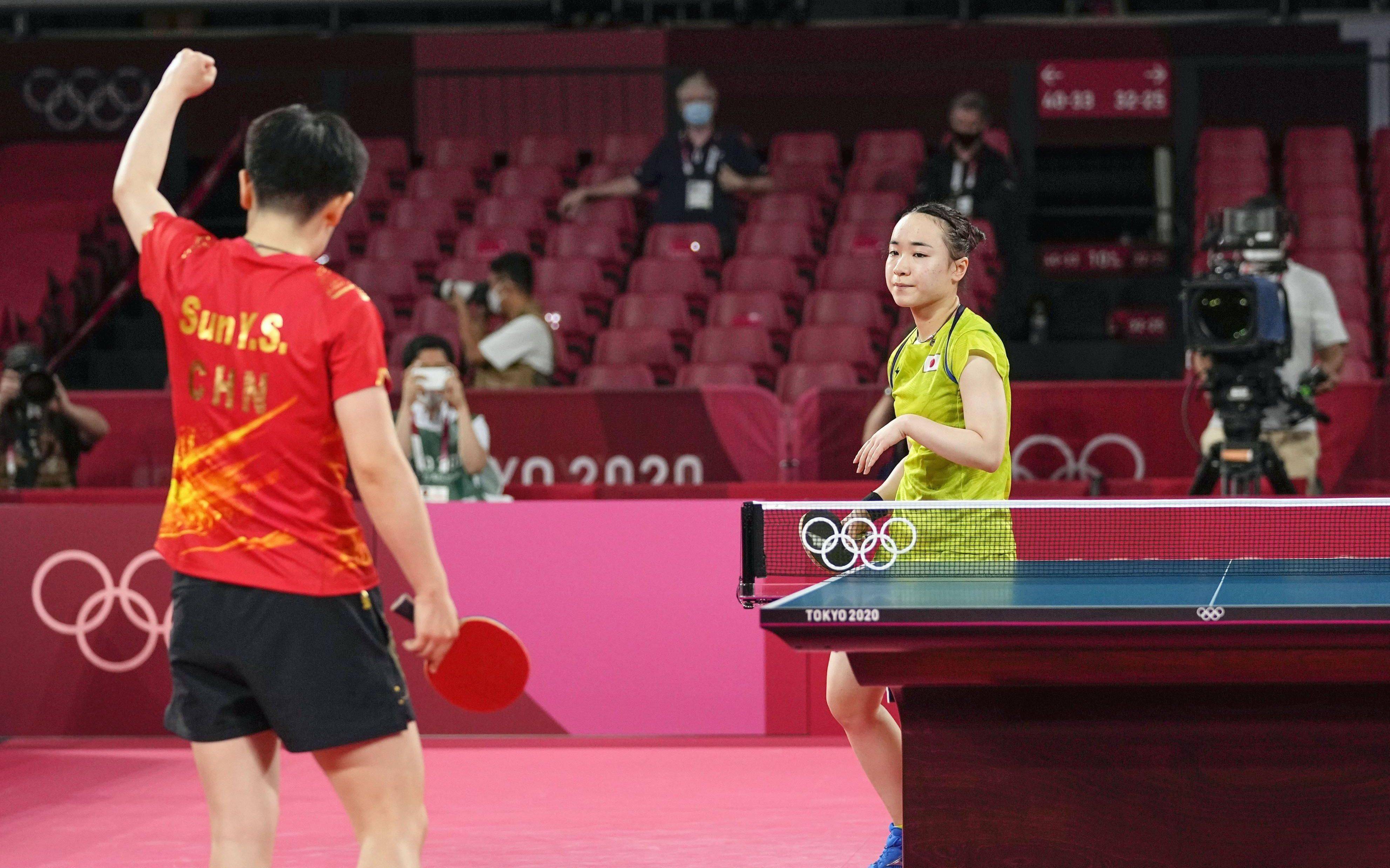 今天过后,女子乒坛最优秀的两位00后孙颖莎和伊藤美诚在奥运会