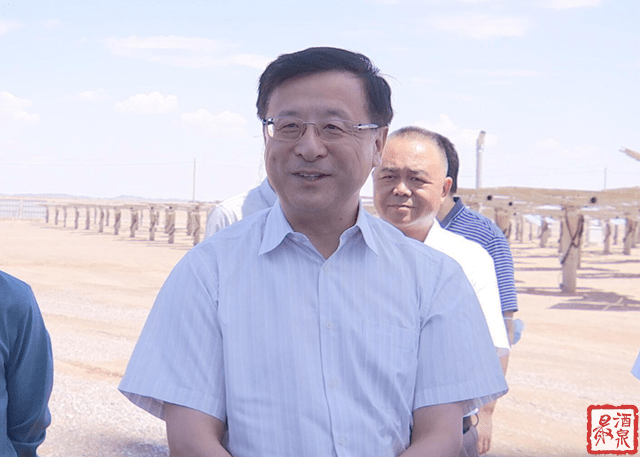 7月27日,上海市委常委,常务副市长陈寅一行,赴玉门市就谋划建设甘肃