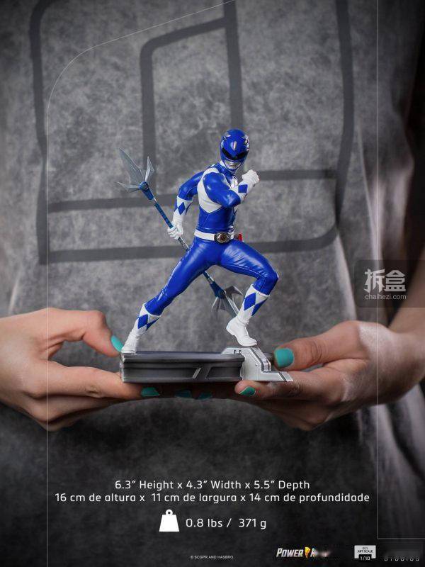 重量|Iron Studios：1/10 美版《Power Rangers/恐龙战队》系列雕像【共8款】