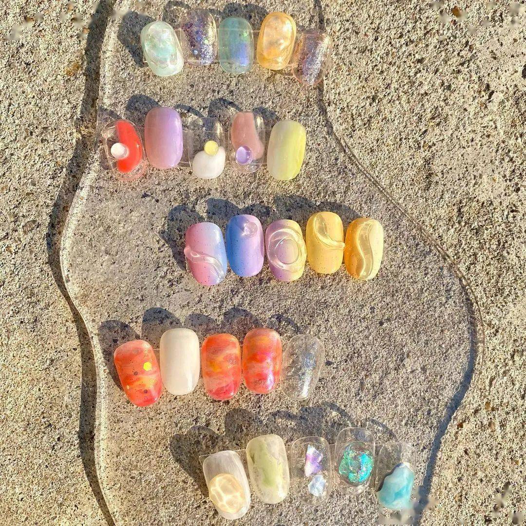 奥运|美甲越粉金牌越稳，奥运美甲可太上头了！