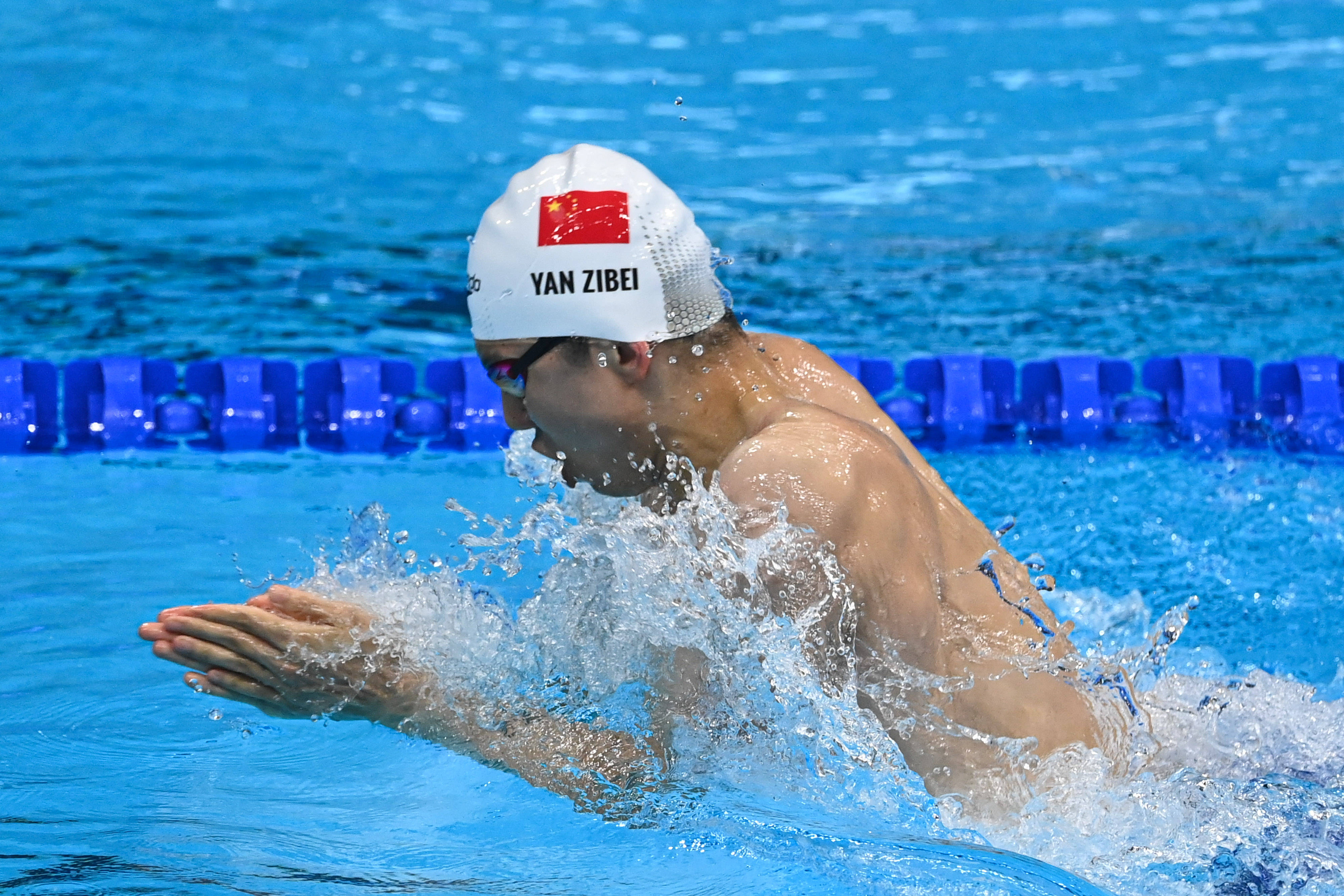 游泳男子4x100米混合泳接力预赛中国队晋级决赛