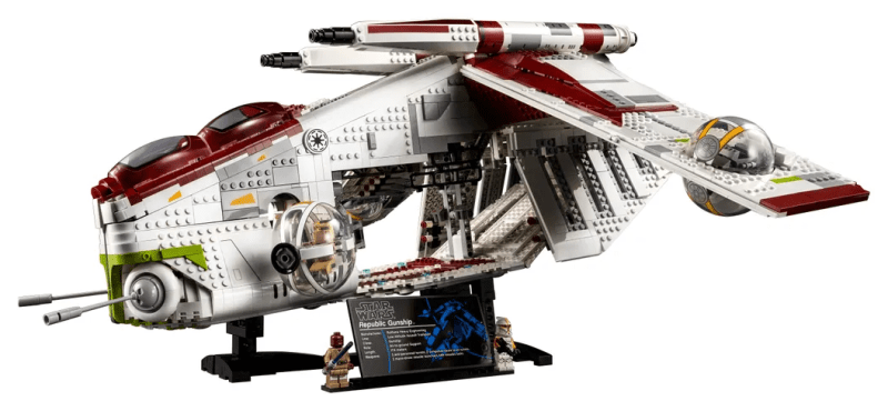 模玩资讯lego75309ucs系列星球大战共和国炮艇