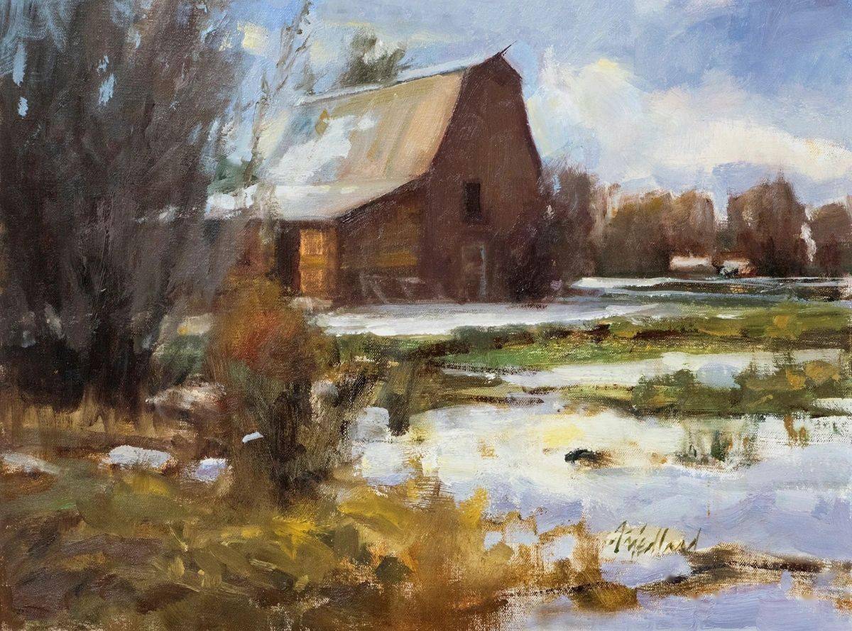 美国画家霍德华风景油画作品选