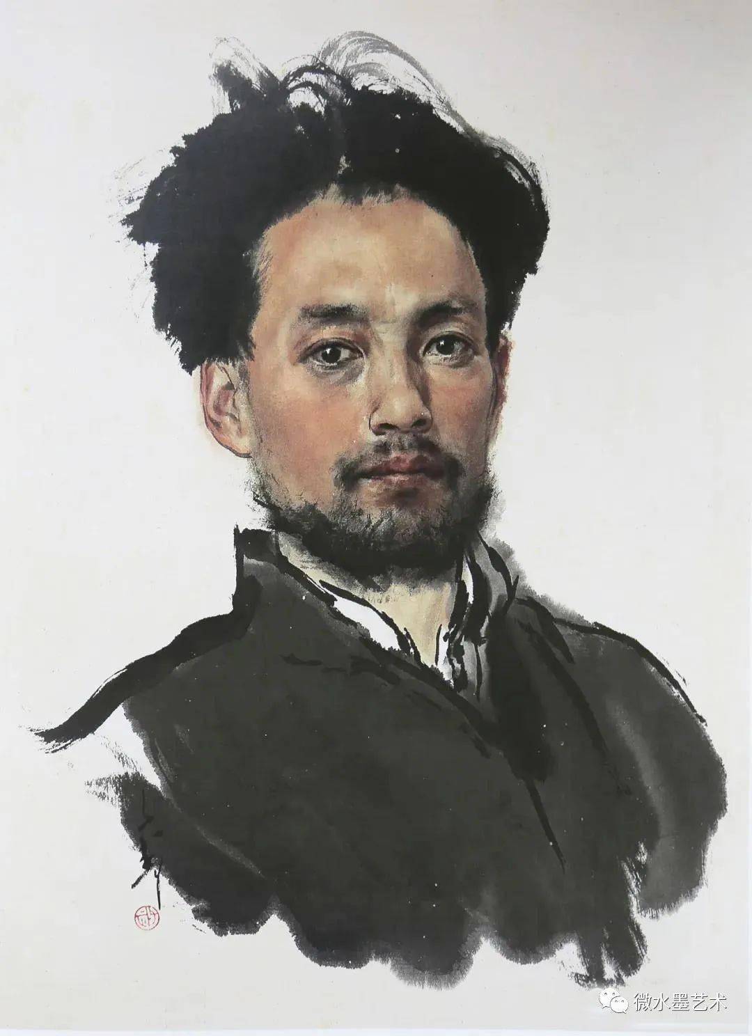 写实人物画,还得看他