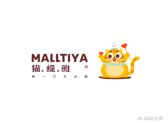 猫元素logo设计欣赏