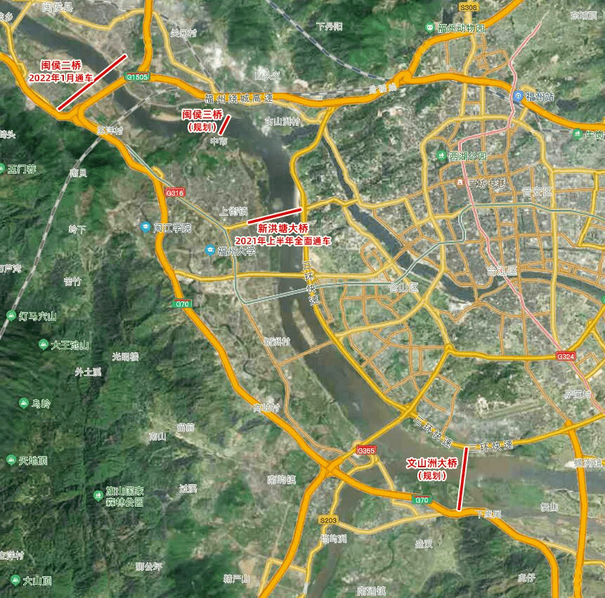 闽侯三桥建设提上日程!