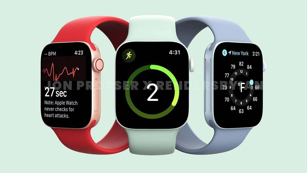 苹果Apple Watch Series7曝光：有新的Mac和Apple Watch型号列表